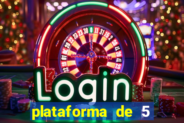 plataforma de 5 reais fortune tiger